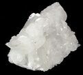 Glossy Calcite Crystals On Quartz - Morocco #57297-1
